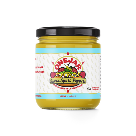 Party Bundle - Chicago-Style Mustard - Xtra Sport Peppers (4x)